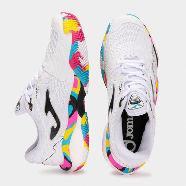 Кроссовки женские для падел Joma Smash 2592 White/Multicolor