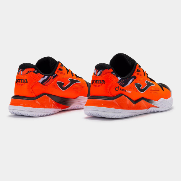 Кроссовки мужские для падел Joma SPIN  Flash Orange/Black